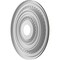 Ekena Millwork Cole PVC Medallion (Canopies up to 5 1/8"), 19"OD x 3 1/2"ID x 1"P, UltraCover Satin Hunt Club Green CMP19COGHC - alternate 3
